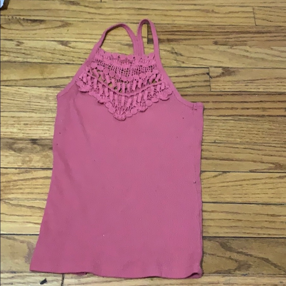 aeropostal pink tang top